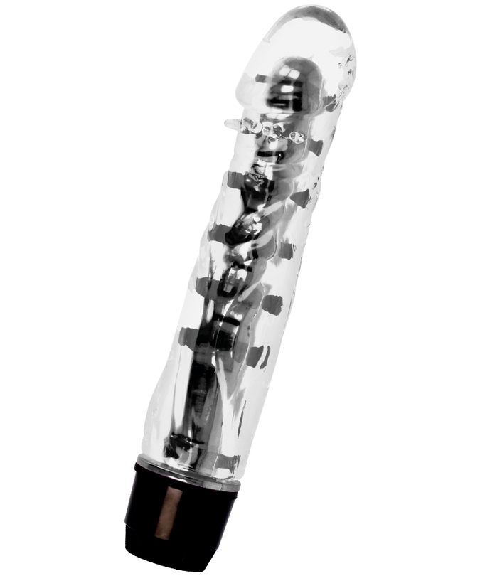 GLOSSY - LENNY VIBRATOR BLACK