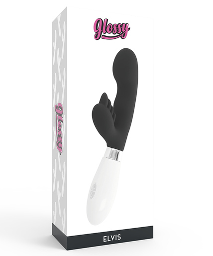 GLANZEND - ELVIS Rabbit ZWART