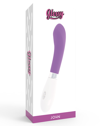 GLOSSY - JOHN VIBRATOR PURPLE