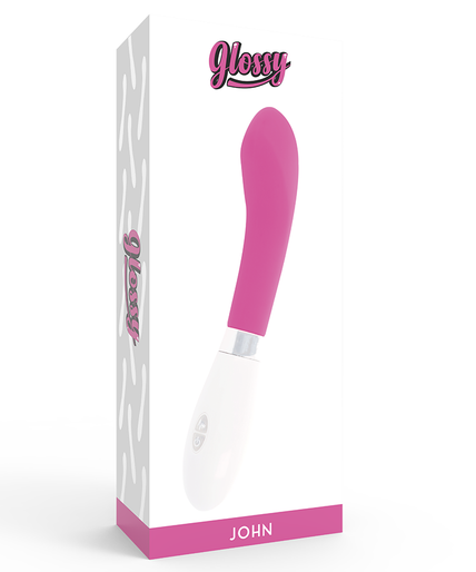 GLOSSY - JOHN VIBRATOR PINK