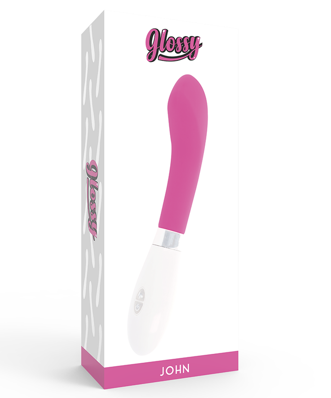 GLOSSY - JOHN VIBRATOR PINK