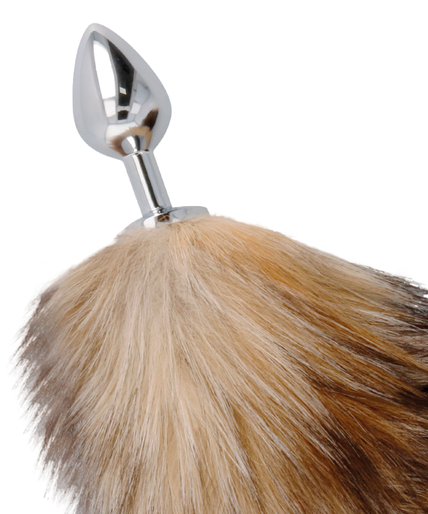 DARKNESS - TAIL BUTT PLUG SILVER