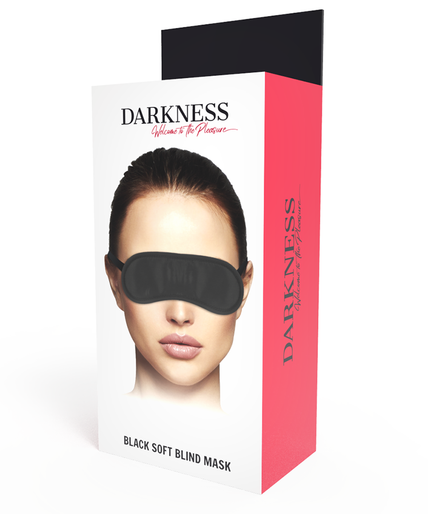 DARKNESS - STRAIGHT BLACK MASK