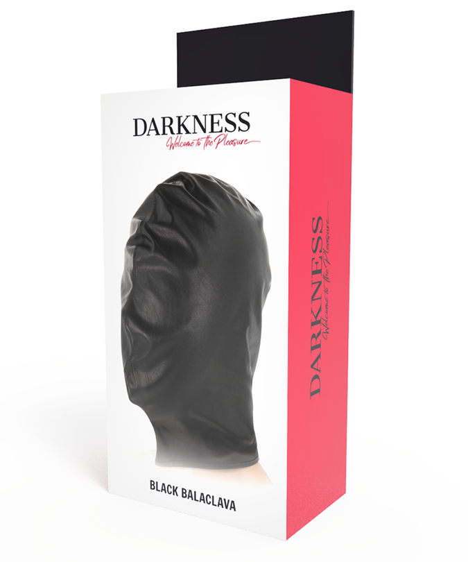 Darkness – Unterwerfungsmaske Schwarz