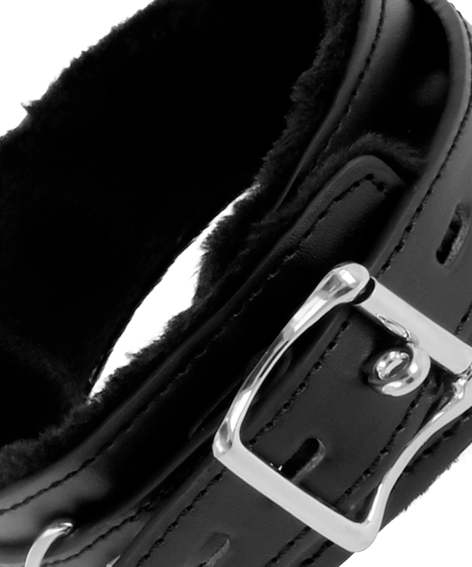 Darkness – Bequeme Haltungskette mit Lederkette