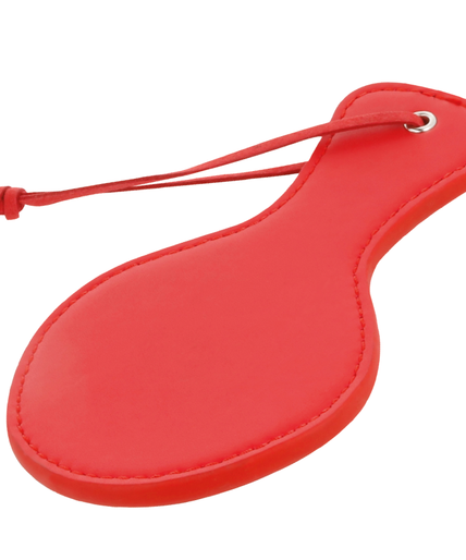 DARKNESS - RED ROUNDED FETISH PADDLE