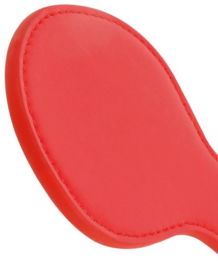 DARKNESS - RED ROUNDED FETISH PADDLE