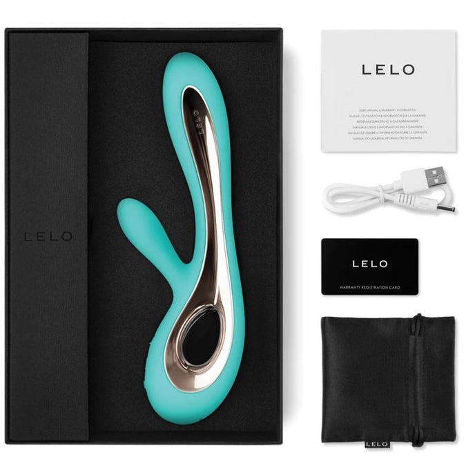 LELO – SORAYA 2 Konijnenvibrator – Aqua Groen