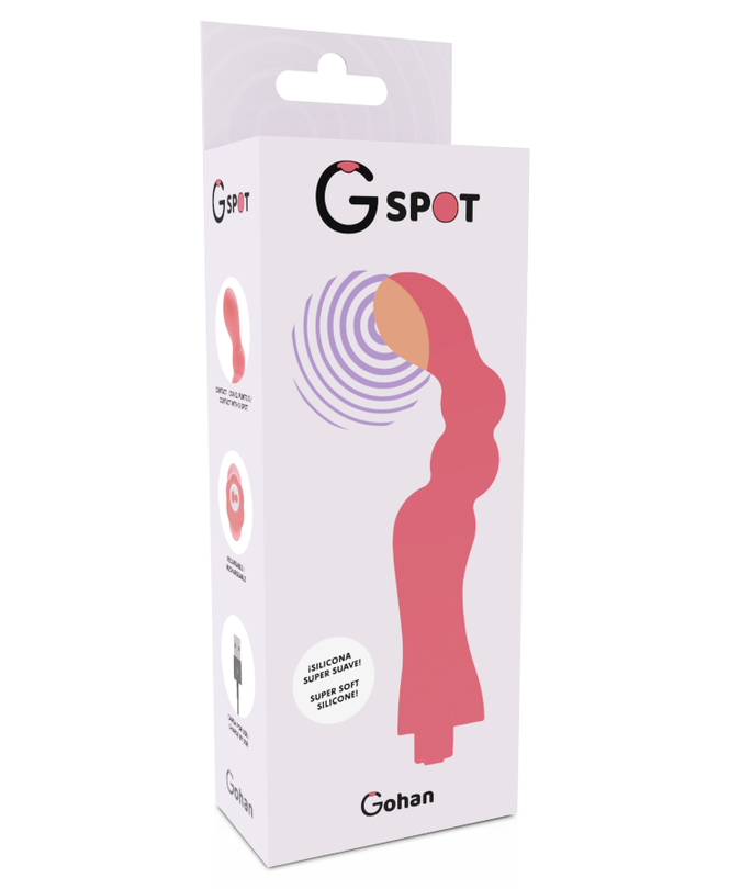 G-SPOT - GOHAH VIBRATOR LIGHT RED