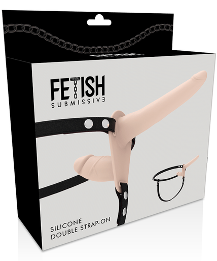 FETISH SUBMISSIVE HARNESS - DOUBLE PENETRATION FLESH