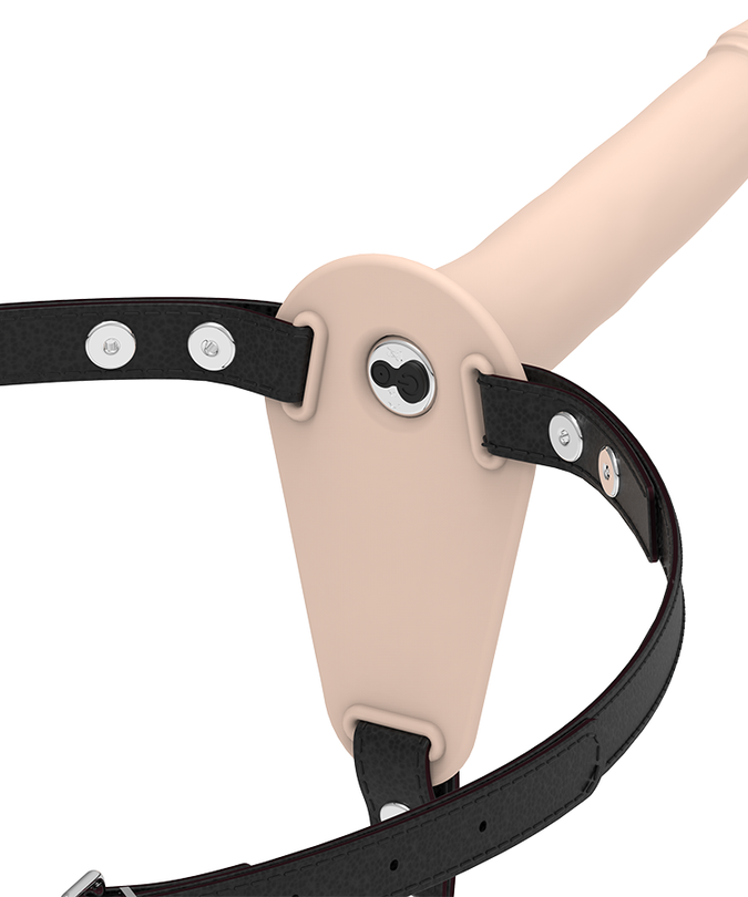 FETISJ ONDERDANIGE TUIGJE - VLEESKLEURIGE SILICONEN VIBRATOR 15 CM