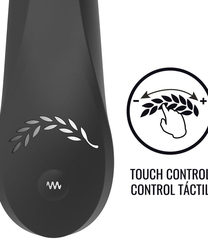 ZWART&ZILVER - KEAN VIBRATOR AANRAAKBEDIENING