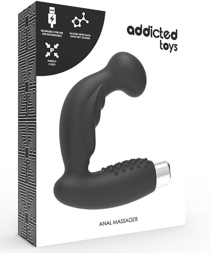 Addicted Toys – Prostatic Vibrator Rechargeable Model 3 – Black