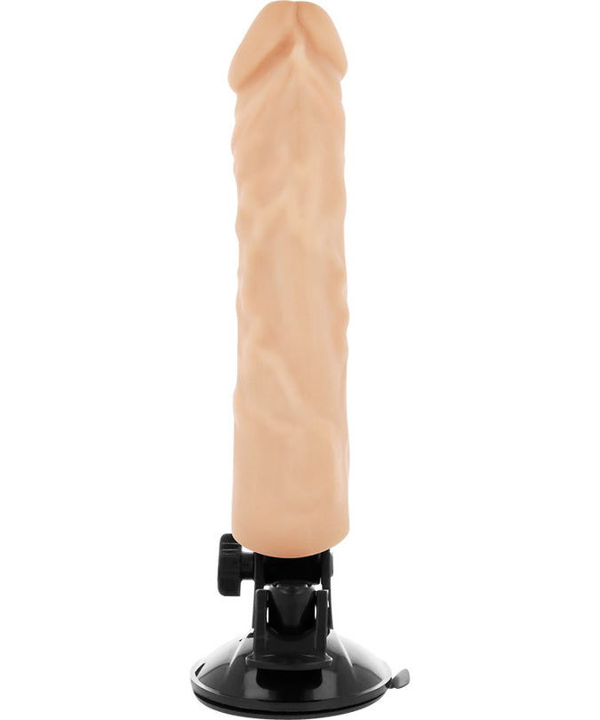 BASECOCK - REALISTIC VIBRATOR REMOTE CONTROL FLESH 21 CM -O- 4 CM