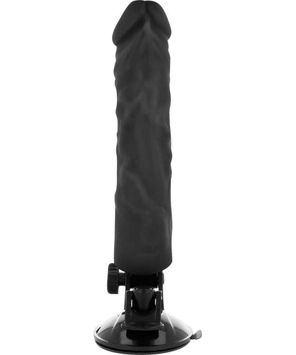 BASECOCK - REALISTIC VIBRATOR REMOTE CONTROL BLACK 21 CM -O- 4 CM