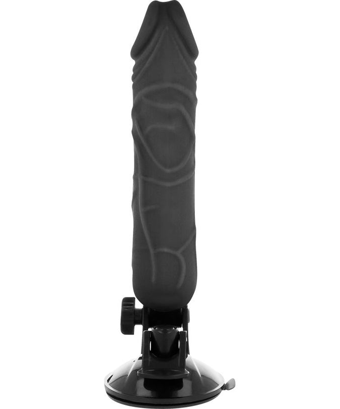 BASECOCK - REALISTIC VIBRATOR REMOTE CONTROL BLACK 20 CM -O- 4 CM