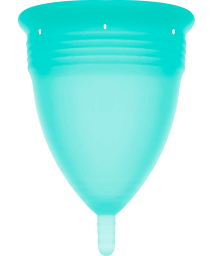 STERCUP - FDA SILICONE MENSTRUAL CUP AQUAMARINE - SIZE L