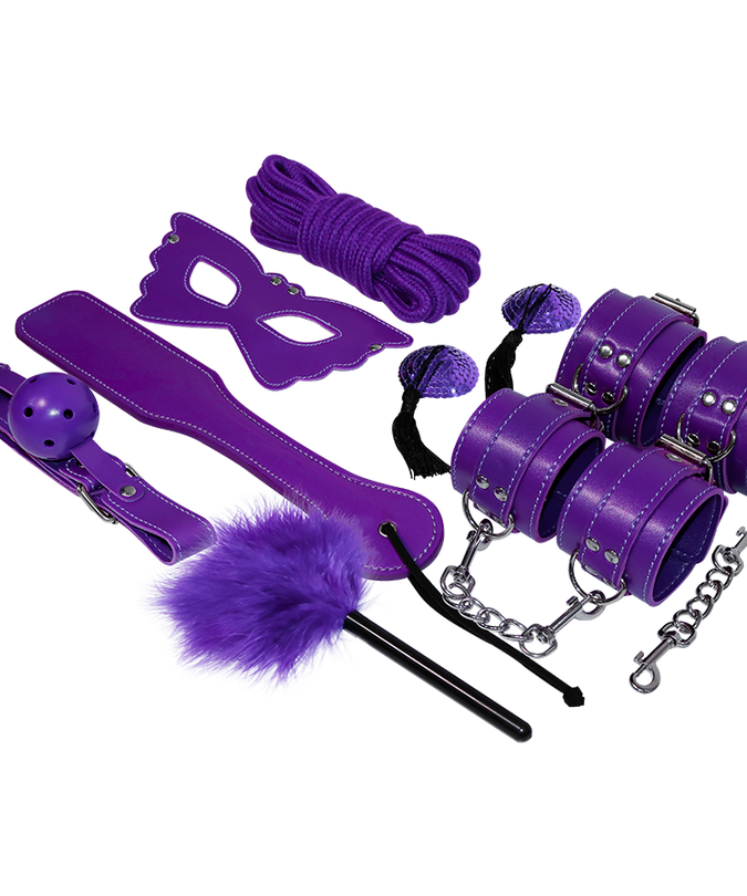 EXPERIENCE - BDSM FETISH KIT PURPLE SERIES