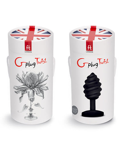 G-VIBE - GPLUG TWIST WITH VIBRATION BLACK