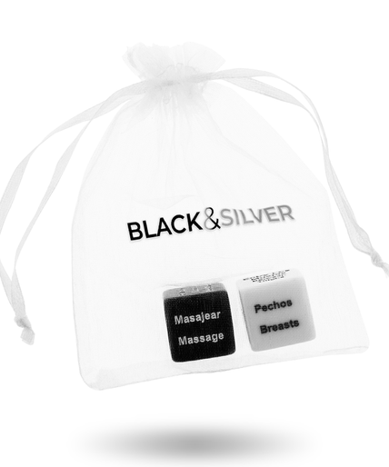 BLACK&SILVER - DICE FOR COUPLES ES/EN