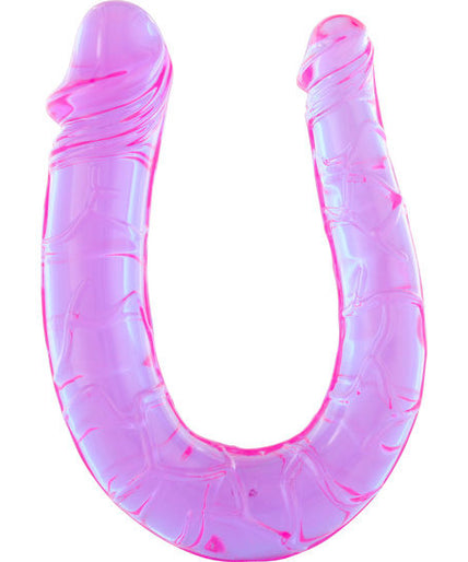 SEVEN CREATIONS - PENIS WITH TWO FLEXIBLE JELLY HEADS