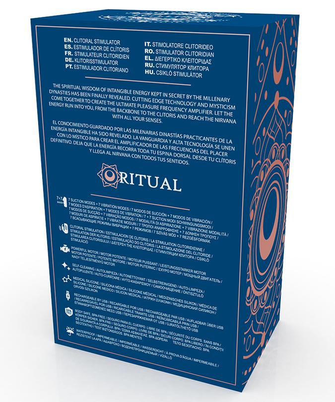 RITHUAL - SHUSHU 2.0 NEW GENERATION CLITORAL AQUA