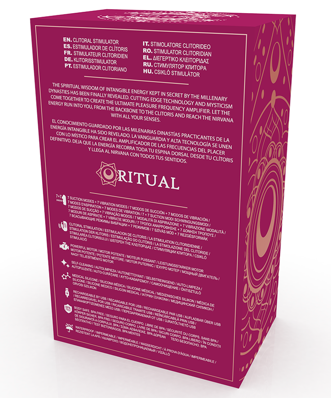 RITHUAL - SHUSHU 2.O NIEUWE GENERATIE CLITORALE ORCHIDEE