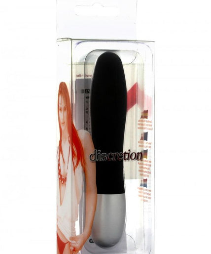 SEVEN CREATIONS - DISCRETION BLACK VIBRATOR