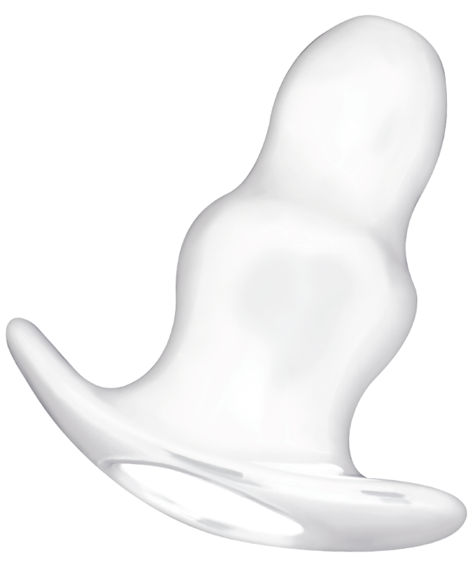 ADDICTED TOYS - MEDIUM ANAL DILATOR 9.5 CM - TRANSPARENT