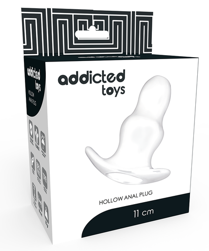 ADDICTED TOYS - MEDIUM ANAL DILATOR 11 CM - TRANSPARENT