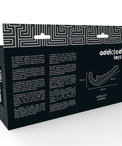 Addicted Toys – Dildo with Rna S Without Subjection Black