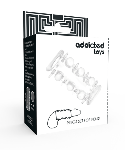ADDICTED TOYS - PENISVERLENGSTUK TRANSPARANT