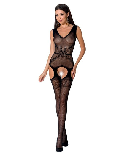 PASSION - WOMAN BS062 BODYSTOCKING ZWART ONE SIZE
