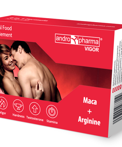ANDROPHARMA VIGOR - LIBIDOVERHOGENDE SUPPLEMENT