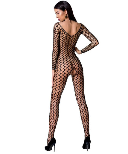 PASSION - WOMAN BS068 BODYSTOCKING ZWART EEN MAAT