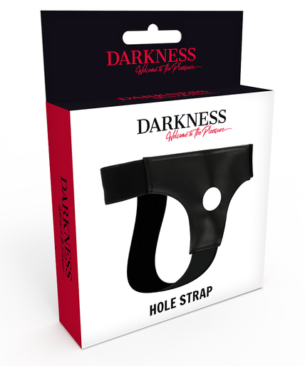 DARKNESS - HARNESS WITH HOLE ONE SIZE