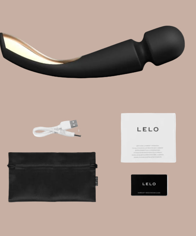 LELO – Smart Wand 2 Large – Black - by Pleasurements