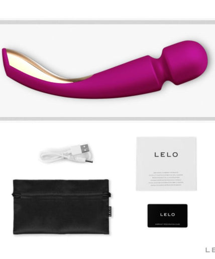 LELO – Smart Wand 2 Large – Deep Rose - by Pleasurements