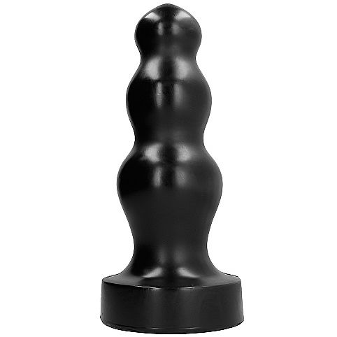VOLLEDIG ZWART - PLUG GROOT 38 CM