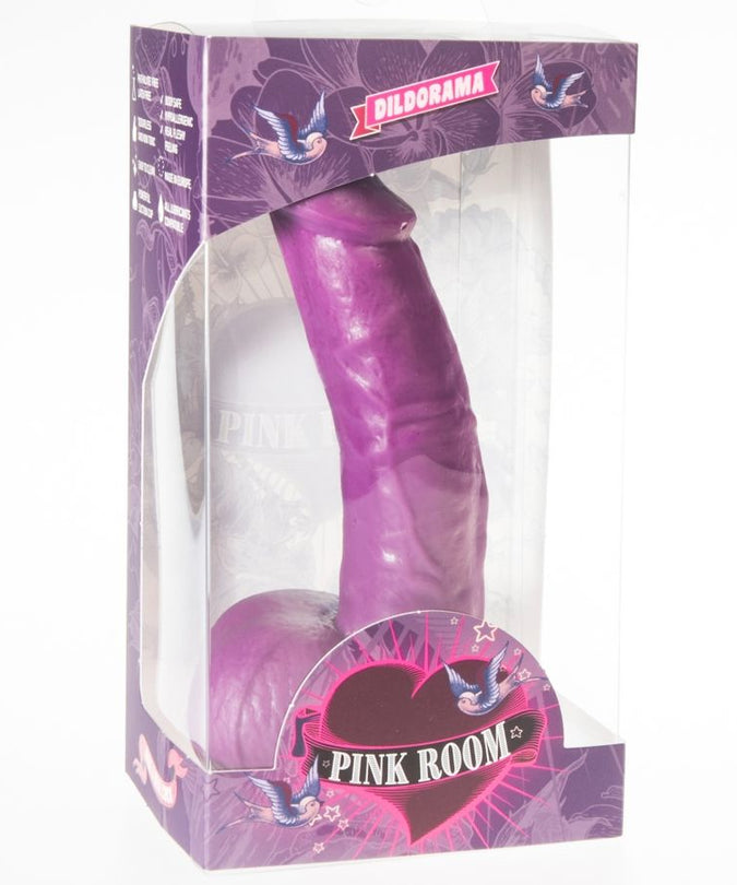 Roze Kamer – Connor Realistische G-Spot Dildo 16 Cm | Paars
