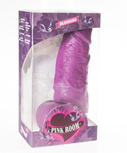 PINK ROOM - DAYAN REALISTIC DILDO PURPLE 17 CM