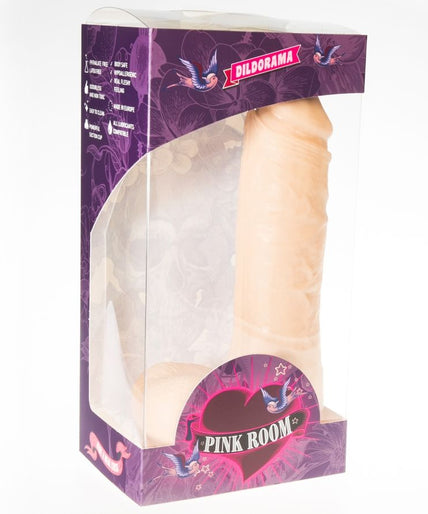 PINK ROOM - ANTON REALISTIC DILDO FLESH 21.5 CM