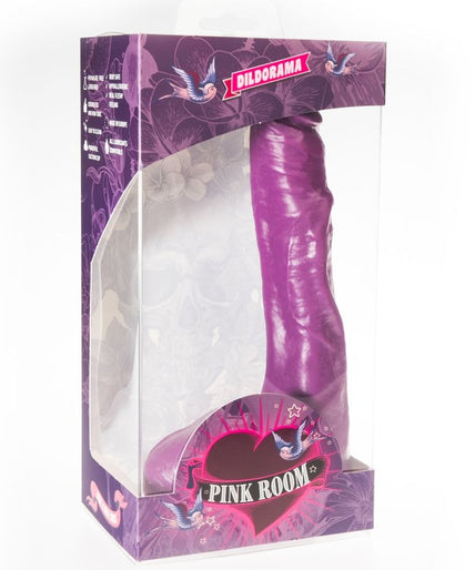 PINK ROOM - NILO REALISTIC DILDO PURPLE 23 CM