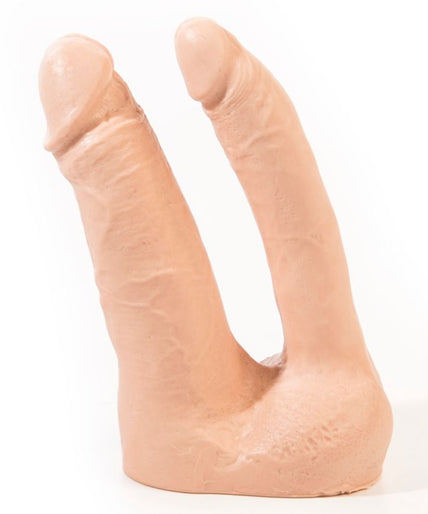 PINK ROOM - ARTHUS REALISTIC DOUBLE DILDO FLESH 17CM/15.5CM