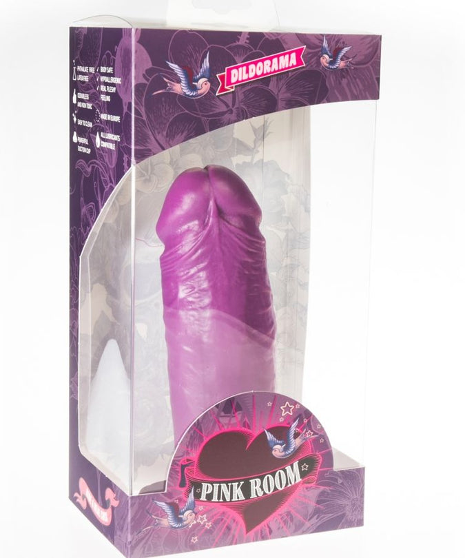 Pink Room – Dael Realistic Dildo Purple 18.5 cm