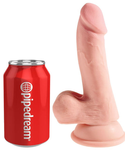 KING COCK - TRIPLE DENSITY DILDO 14 CM
