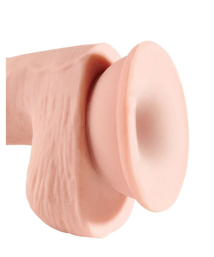 KING COCK - TRIPLE DENSITY DILDO 14 CM