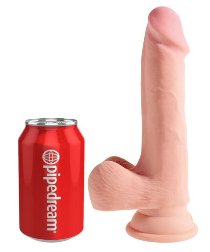 KING COCK - TRIPLE DENSITY DILDO 19 CM