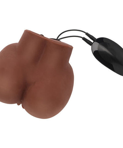 ACT - BIG ASS REALISTIC MASTURBATOR WITH BROWN VIBRATOR
