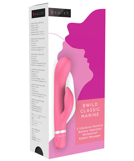 B SWISH - BWILD CLASSIC MARINE RABBIT VIBRATOR GUAVA